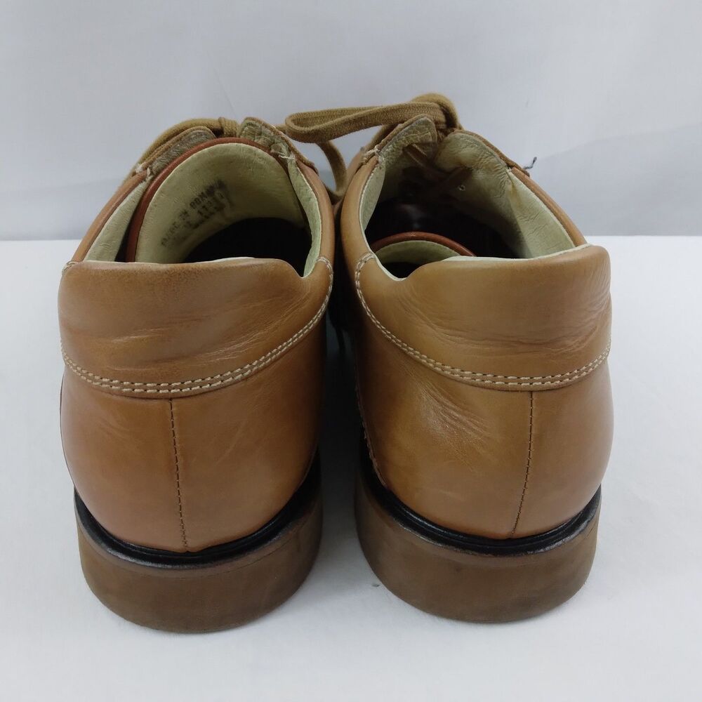 Kenneth Cole Reaction Brown Leather Lace Up Oxford 2 Tone Y2K Preppy Men's 12 - Picture 15 of 16